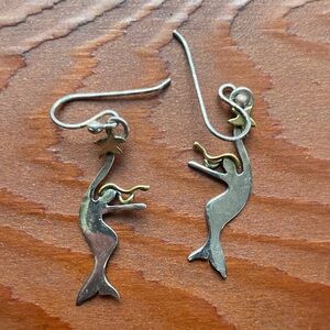 Sterling Mermaid earrings